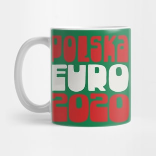 Polska Euro 2020 Soccer Gift Design Mug